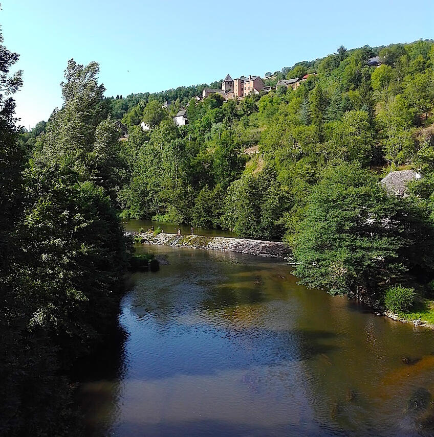 Baignade sauvage au vert en Aveyron-Ségala